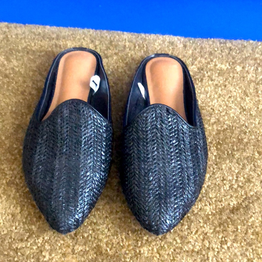 Slip on loafers never worn